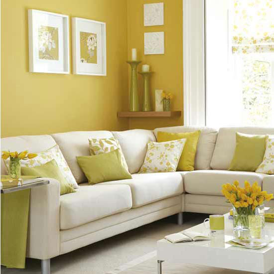 Dirty Yellow Walls Are The Perfect Pick, What Color Sofa Goes With Light Yellow Walls